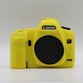 CANON 5DMark II Защитный силиконовый чехол Желтый